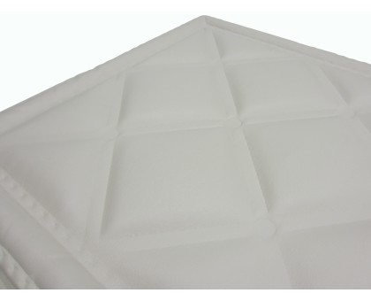 Мягкая стеновая панель из экокожи Classic 400х400 мм - Almond