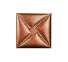 Мягкая стеновая панель из экокожи Stella - Bronze