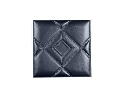 Мягкая стеновая панель из экокожи Luck - Platinum