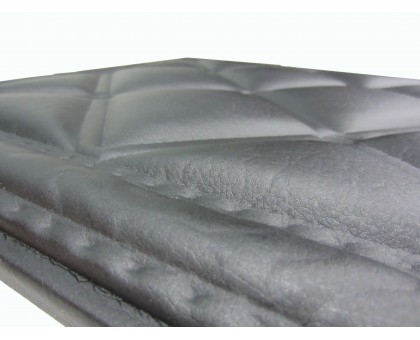 Мягкая стеновая панель из экокожи Classic 400х400 мм - Black