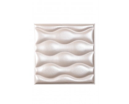 Мягкая стеновая панель из экокожи Wave - Sunrise