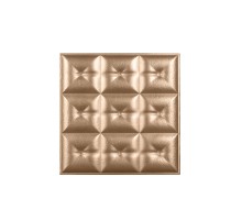 Мягкая стеновая панель из экокожи Boss 400х400 мм - Champagne в г. Екатеринбург