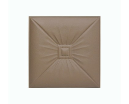 Мягкая стеновая панель Soft 400х400 мм - Coffee