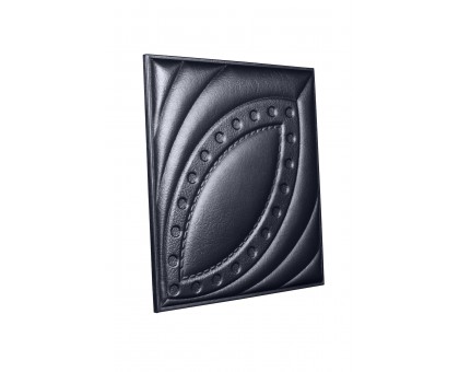 Мягкая стеновая панель из экокожи Petal 400х400 мм - Platinum