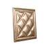 Мягкая стеновая панель  из экокожи Classic 400х400 мм - Gold