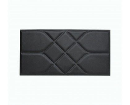 Мягкая стеновая панель Road 300х600 мм - Black