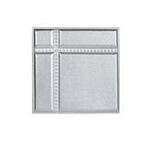 Мягкая стеновая панель Strong 400х400 мм - Silver