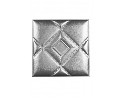 Мягкая стеновая панель из экокожи Luck - Silver