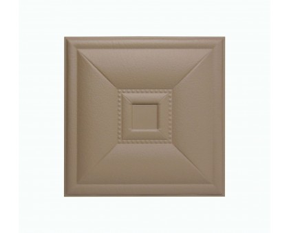 Мягкая стеновая панель Style 400х400 мм - Coffee