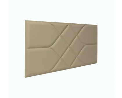 Мягкая стеновая панель Road 300х600 мм - Latte