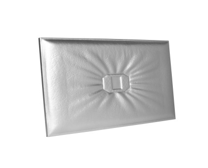 Мягкая стеновая панель Teneritas 300х600 мм - Silver