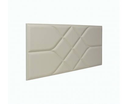 Мягкая стеновая панель Road 300х600 мм - Almond