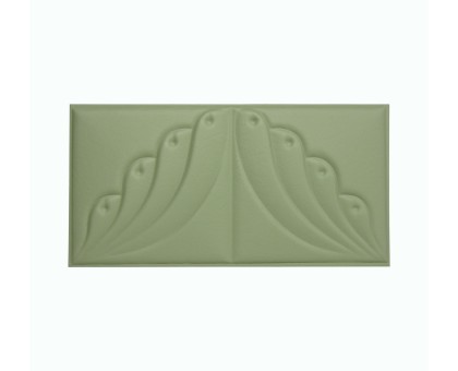 Мягкая стеновая панель Angel 300х600 мм - Olive