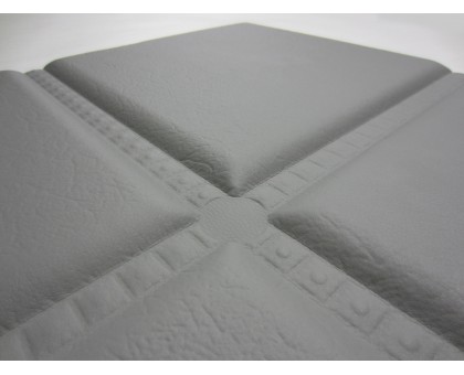 Мягкая стеновая панель Strong 400х400 мм - Gray