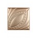 Мягкая стеновая панель из экокожи Petal 400х400 мм - Gold