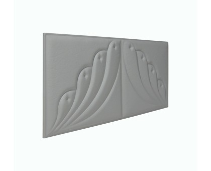 Мягкая стеновая панель Angel 300х600 мм - Gray