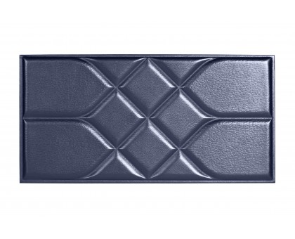 Мягкая стеновая панель Road 300х600 мм - Navy