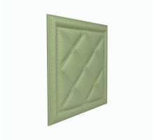 Мягкая стеновая панель из экокожи Classic 400х400 мм - Olive в г. Екатеринбург