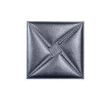 Мягкая стеновая панель из экокожи Stella - Platinum