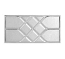 Мягкая стеновая панель Road 300х600 мм - Silver в г. Екатеринбург
