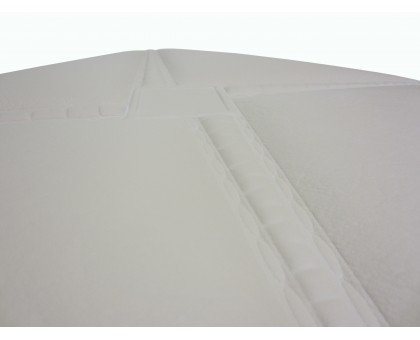 Мягкая стеновая панель из экокожи Stella 400х400 мм - Almond