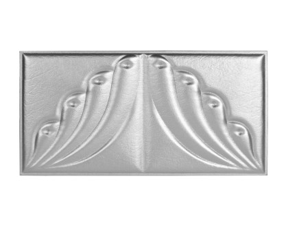 Мягкая стеновая панель Angel 300х600 мм - Silver