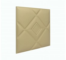 Мягкая стеновая панель из экокожи Luck 400 х 400 мм - Peach в г. Екатеринбург