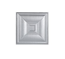 Мягкая стеновая панель Style 400х400 мм - Silver