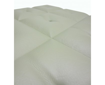 Мягкая стеновая панель из экокожи Boss 400х400 мм - Olive