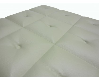 Мягкая стеновая панель из экокожи Boss 400х400 мм - Olive