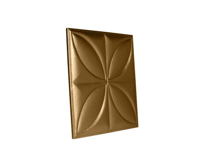 Мягкая стеновая панель Four Seasons 400х400 мм - Champagne