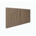 Мягкая стеновая панель Angel 300х600 мм - Coffee