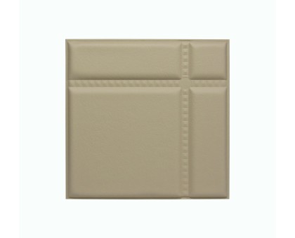 Мягкая стеновая панель Strong 400х400 мм - Latte