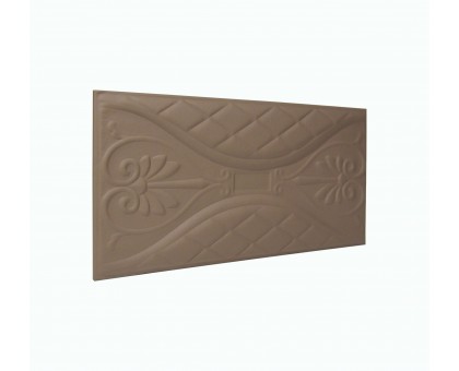 Мягкая стеновая панель Romantic 300х600 мм - Coffee