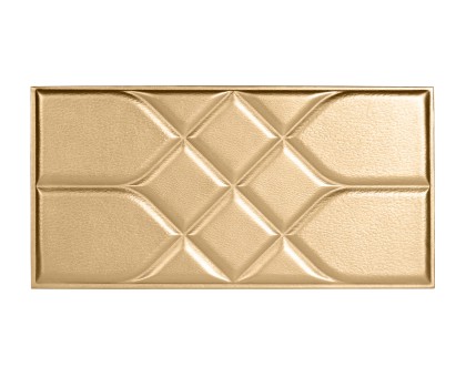 Мягкая стеновая панель Road 300х600 мм - Champagne