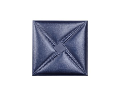Мягкая стеновая панель из экокожи Stella - Navy