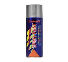 Краска аэрозольная Barton'S Spray Paint Серебро в г. Екатеринбург