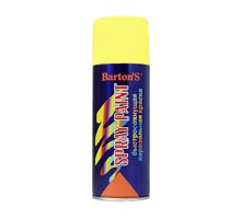 Краска аэрозольная Barton'S Spray Paint Желтая глянец