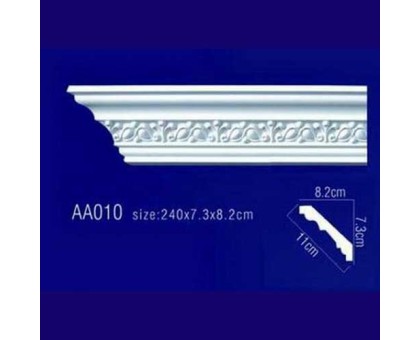потолочный плинтус с орнаментом Гибкий AA010F в г. Екатеринбург
