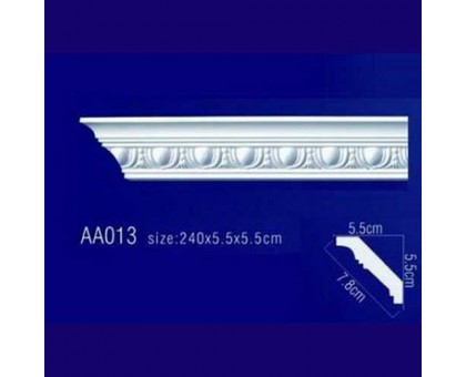 потолочный плинтус с орнаментом Гибкий AA013F в г. Екатеринбург
