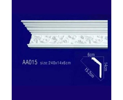 потолочный плинтус с орнаментом AA015 в г. Екатеринбург