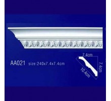 потолочный плинтус с орнаментом Гибкий AA021F в г. Екатеринбург