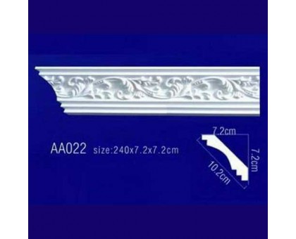потолочный плинтус с орнаментом Гибкий AA022F в г. Екатеринбург
