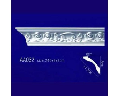 потолочный плинтус с орнаментом AA032 в г. Екатеринбург