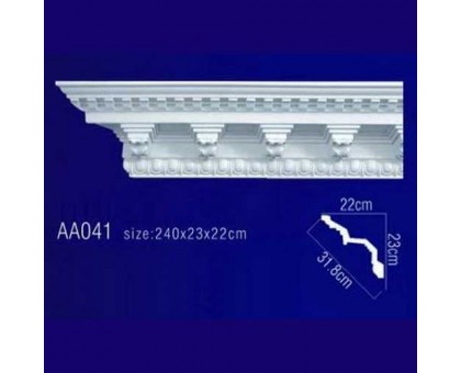 потолочный плинтус с орнаментом AA041 в г. Екатеринбург