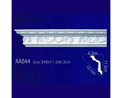потолочный плинтус с орнаментом Гибкий AA044F в г. Екатеринбург
