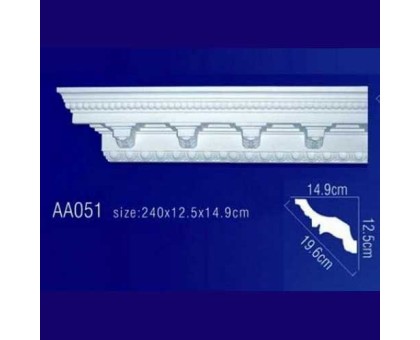 потолочный плинтус с орнаментом AA051 в г. Екатеринбург