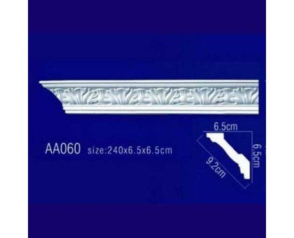 потолочный плинтус с орнаментом Гибкий AA060F в г. Екатеринбург