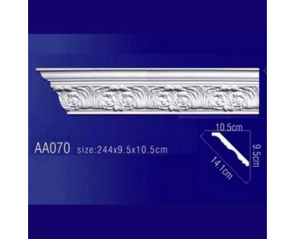 потолочный плинтус с орнаментом AA070 в г. Екатеринбург