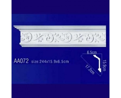 потолочный плинтус с орнаментом AA072 в г. Екатеринбург